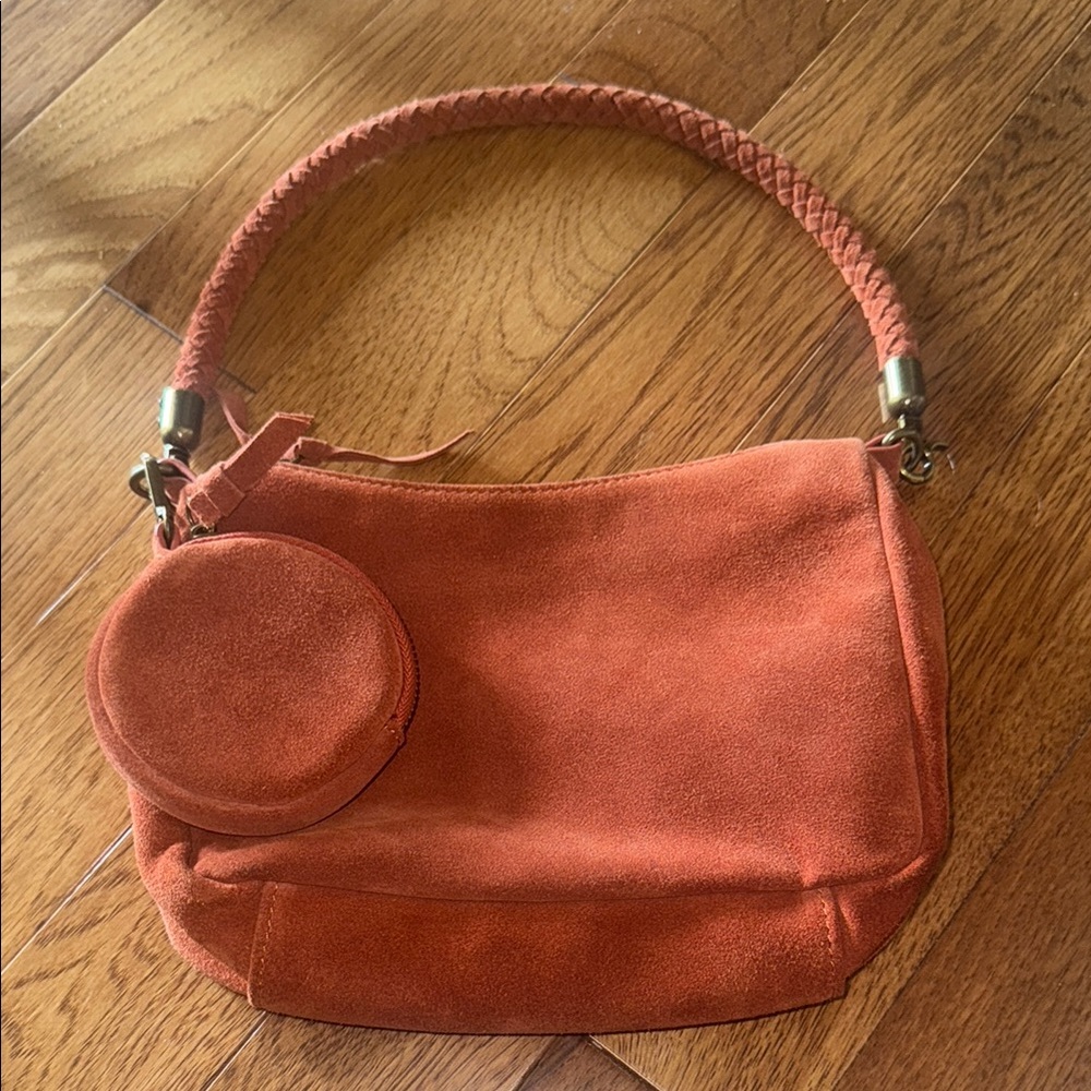 Anthropologie Orange Purse